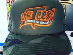 Logo Foam Hat Embroidery