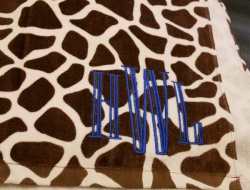 Monogram Towel