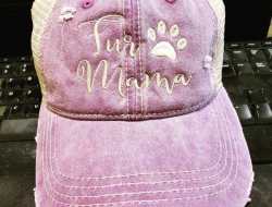 Fur mama Pony Tail Hat